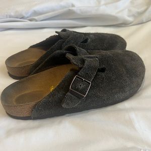 Suede Mocha Boston Birkenstock
